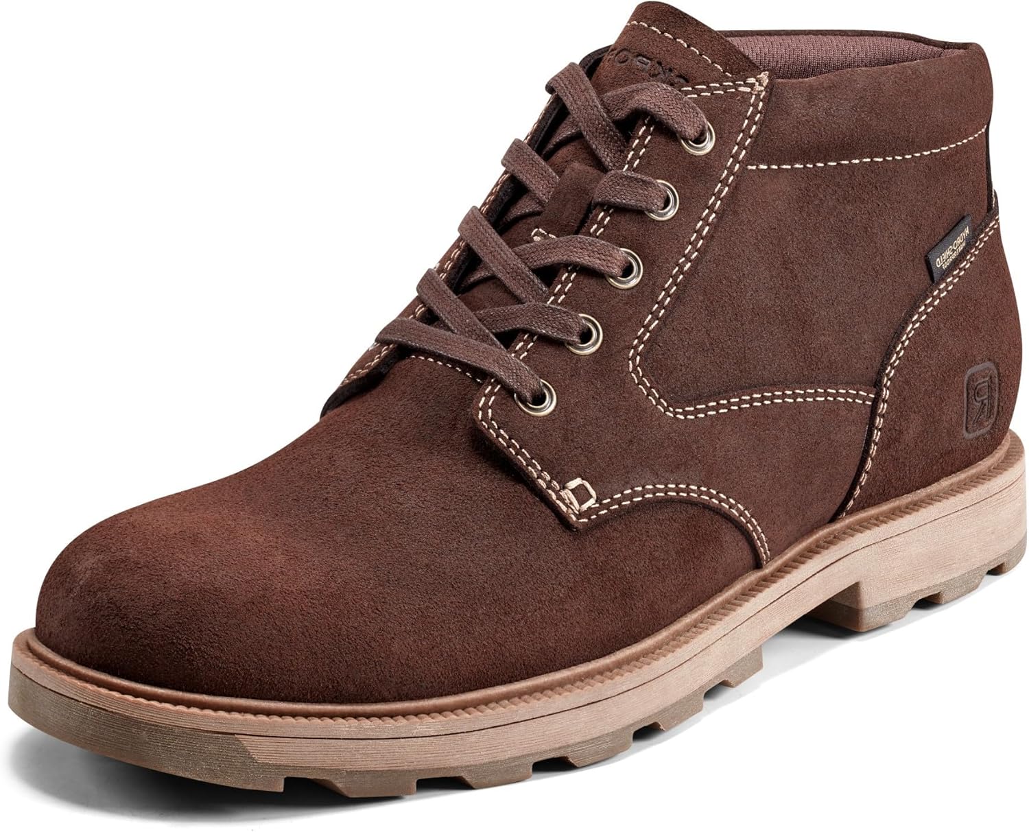 

Мужские водонепроницаемые ботинки Chukka Rockport Seamus, темно-коричневый