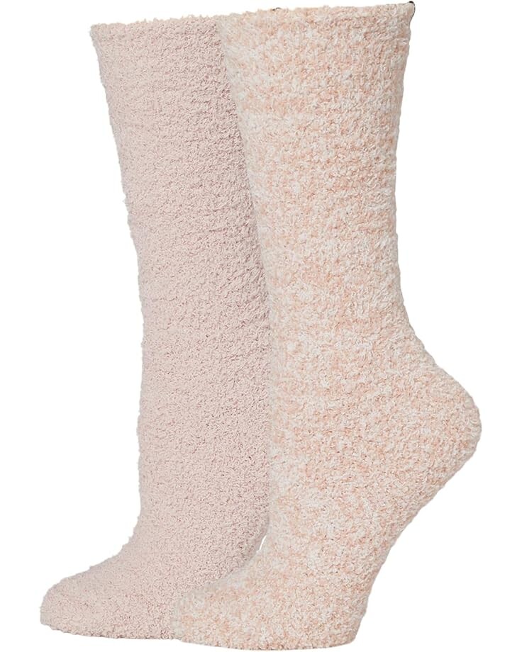 

Носки Barefoot Dreams CozyChic 2-Pair Socks Set, цвет Dusty Rose Multi