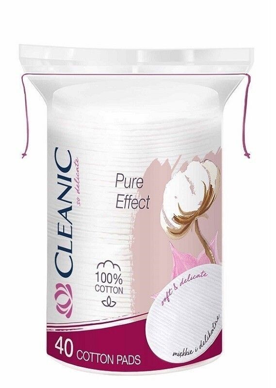 

Ватные диски Cleanic Pure Effect, 40 шт
