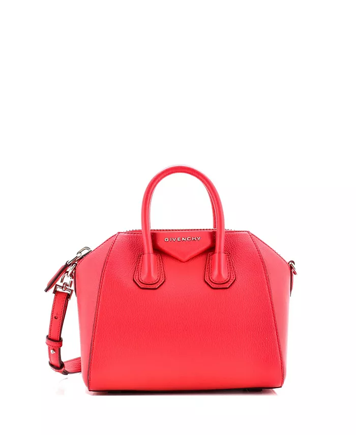 

Мини-сумка Antigona из кожи Pre-Owned Givenchy, красный