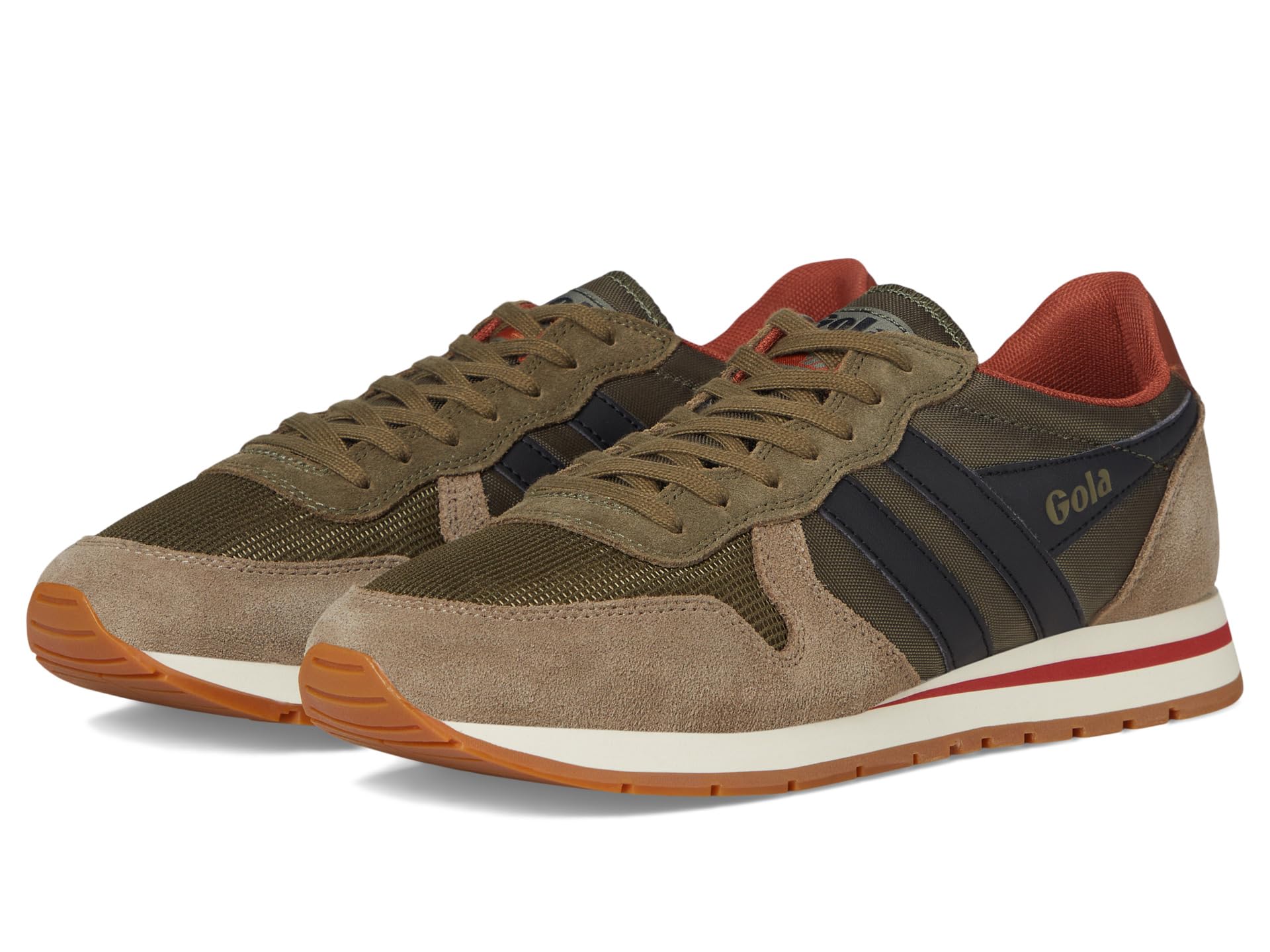 

Кроссовки Gola Daytona, цвет Khaki/Rhino/Black