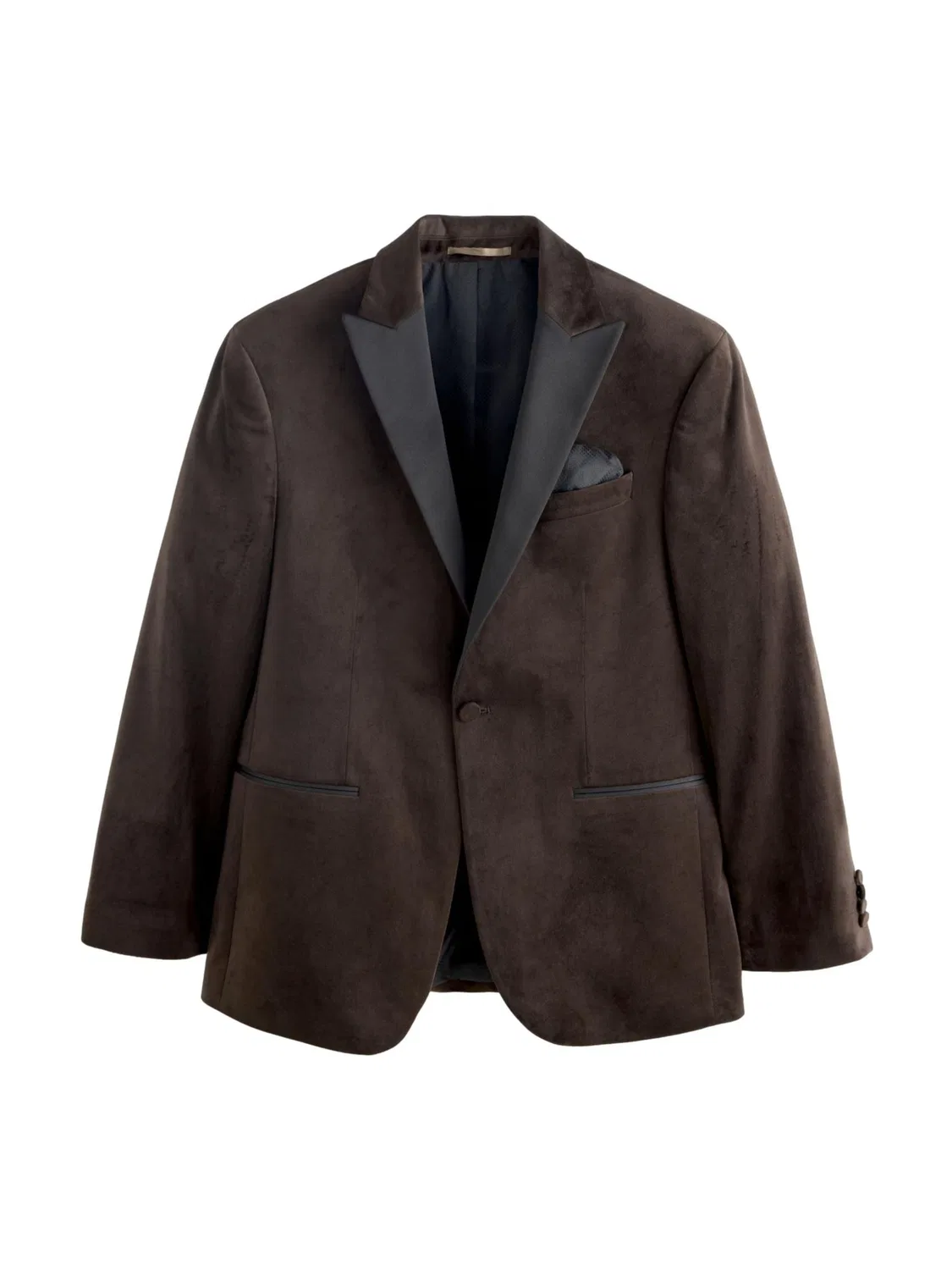 Пиджак стандартного кроя Next, Dark Brown
