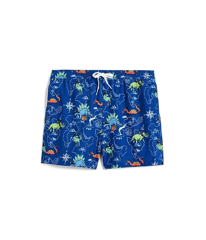 Плавки с динозаврами The Rex Marks The Spots Chubbies Kids, Bright Blue/Pattern Base