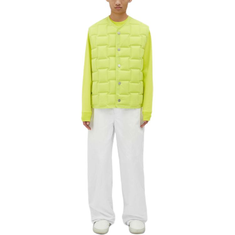 Bottega Veneta Весенне-летний 2022 жилет мужской в цвете сушеного киви, Dried Kiwis Green — фото 4