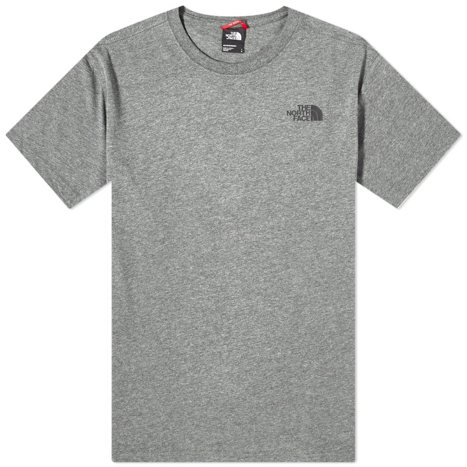 

Футболка The North Face Redbox, цвет Medium Grey Heather