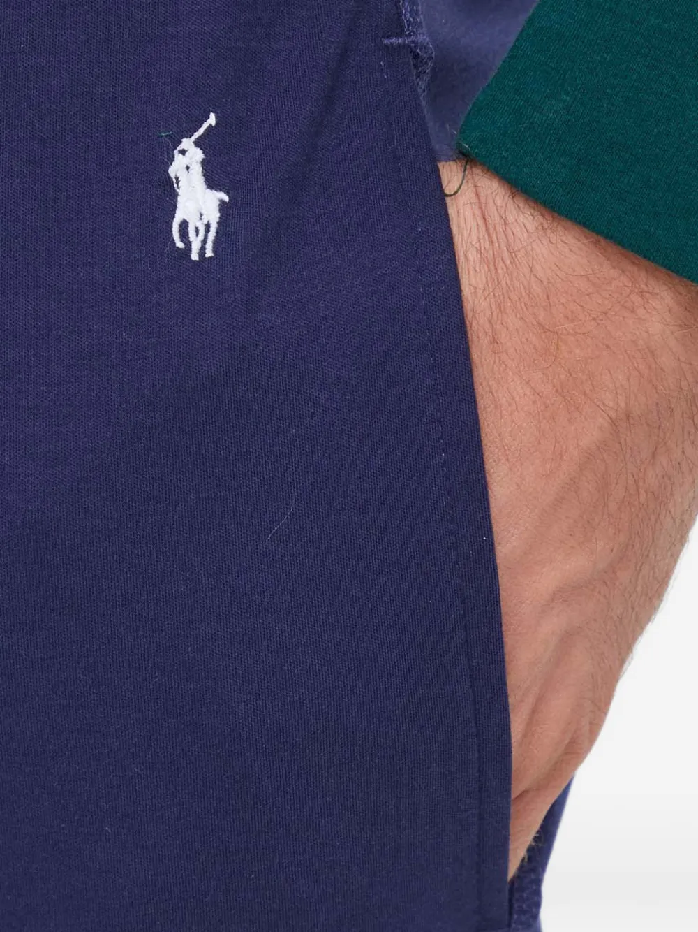 Спортивные брюки с логотипом Polo Ralph Lauren, синий — фото 3