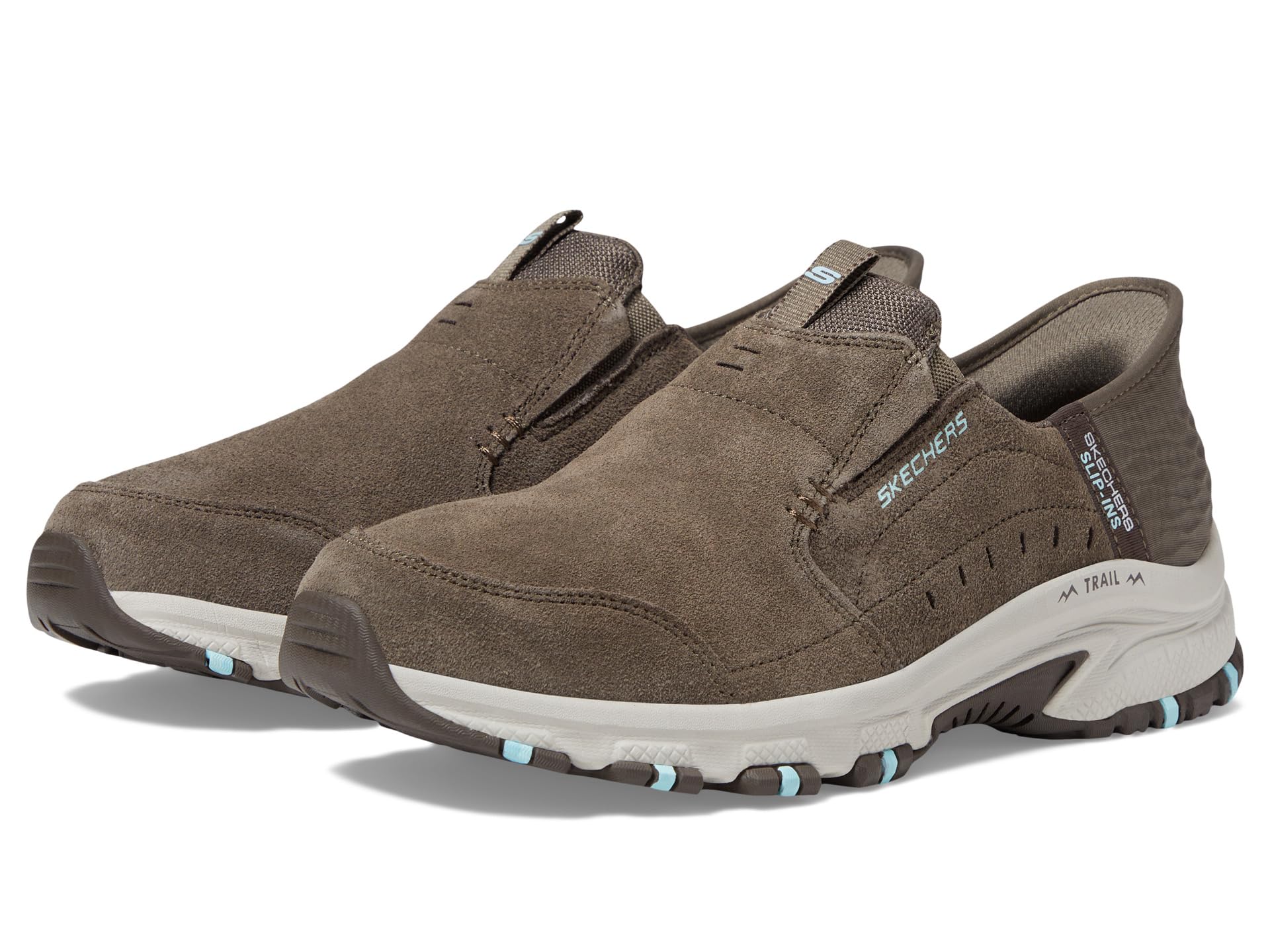 Кроссовки SKECHERS Hillcrest - Sunapee Hands Free Slip-Ins, Dark Taupe