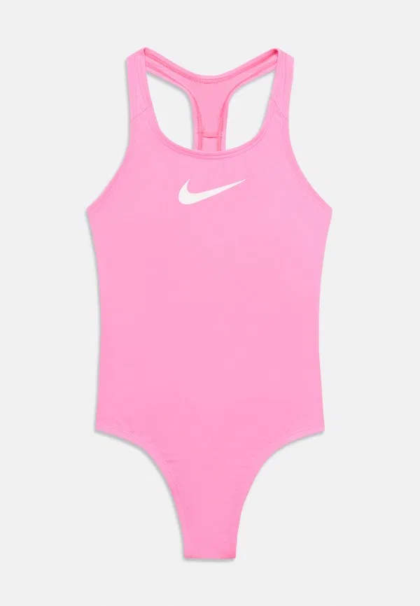 Незаменимый купальник с открытой спиной Nike Swim, Pink Glow