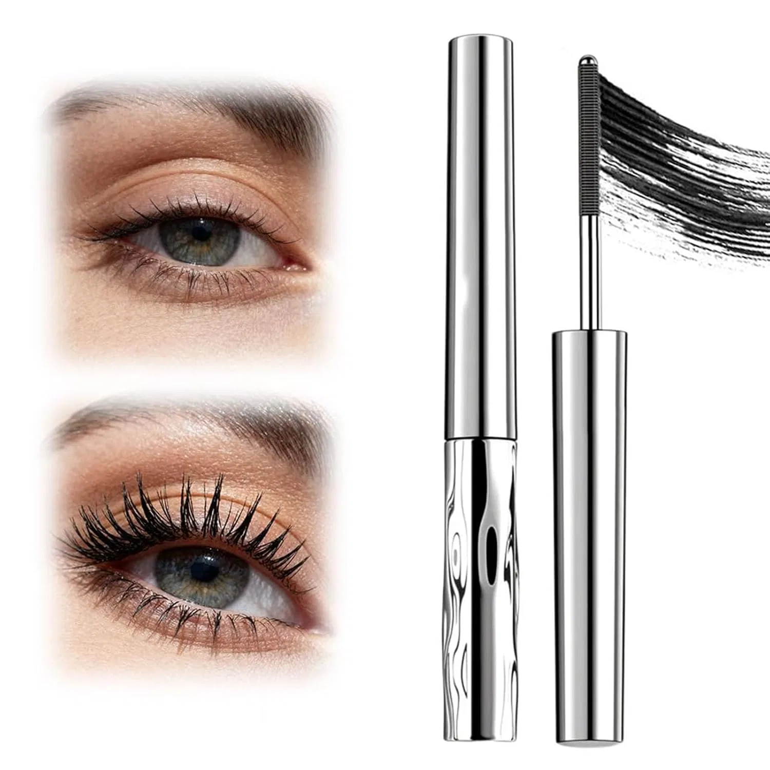 Тушь для ресниц Facelove Iron Eye с металлической щеточкой Generisch, Black