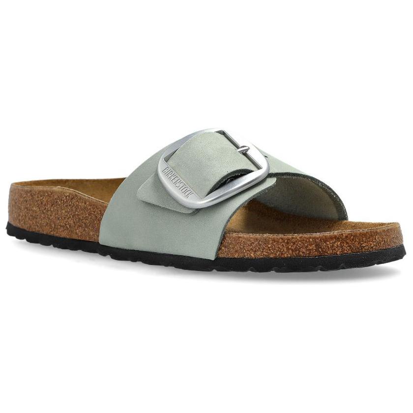 Birkenstock Женские сланцы Madrid зеленые, цвет Green — фото 2