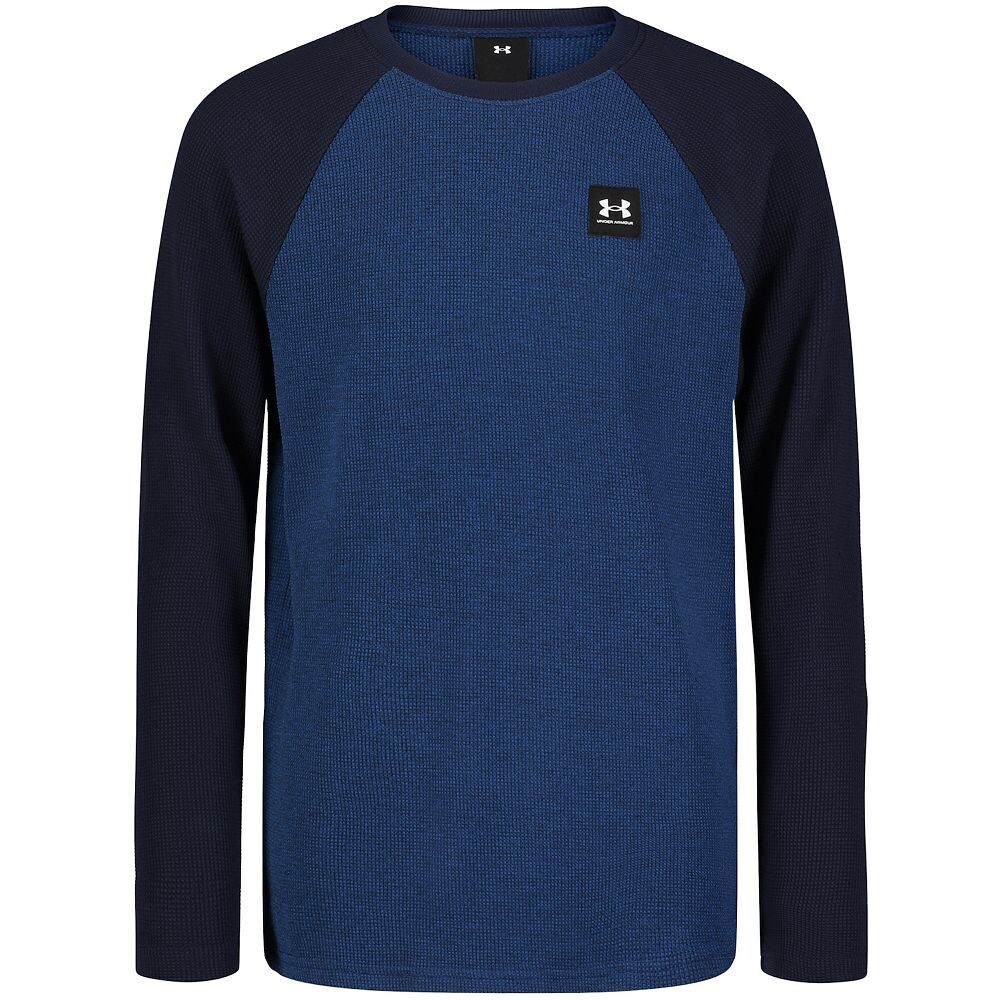 

Термальная футболка Under Armour реглан с длинными рукавами для мальчиков 4–7 лет, синий