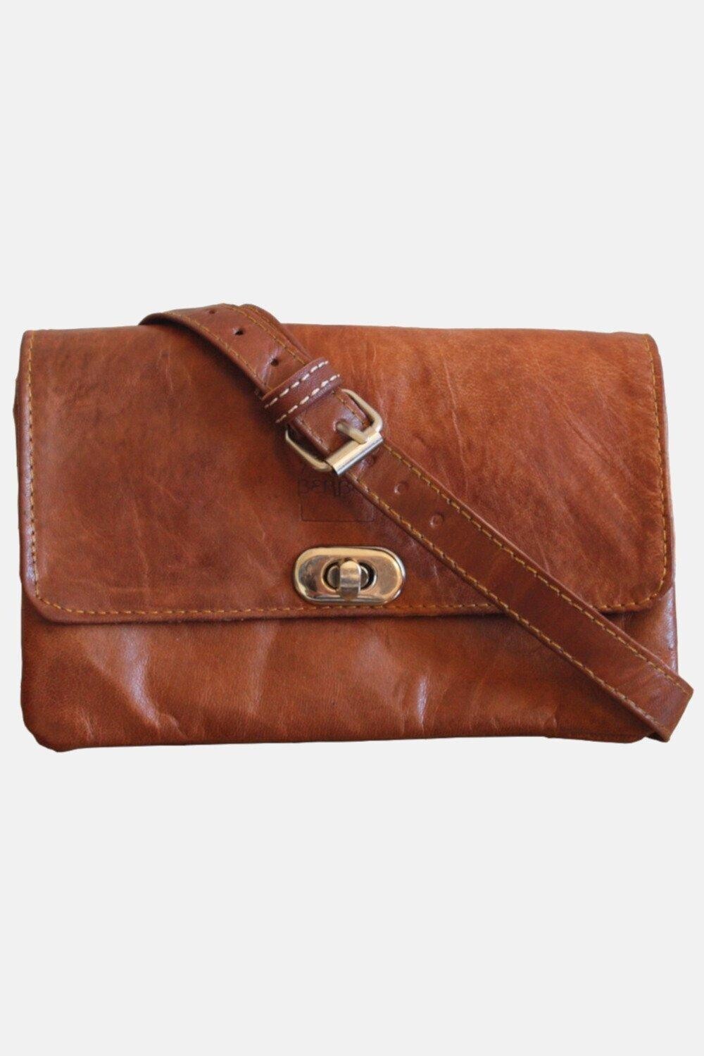 

Сумка из мягкой кожи "The Kenitra" Berber Leather, коричневый
