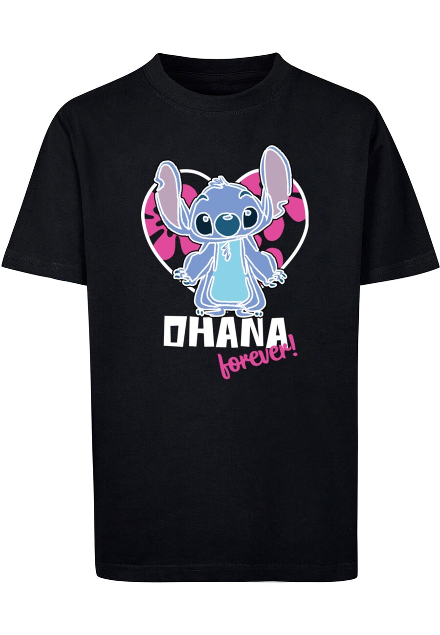 

Рубашка ABSOLUTE CULT Lilo And Stitch - Ohana Forever Heart, черный