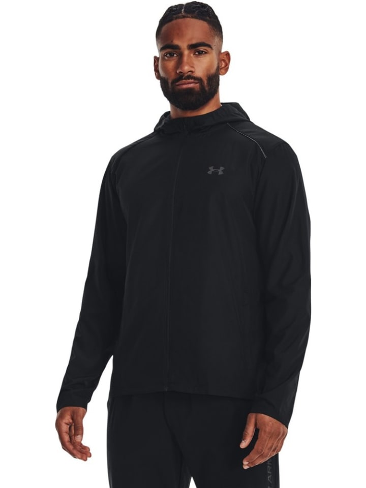 

Дождевик UA Storm Laufjacke mit Kapuze Under Armour, черный