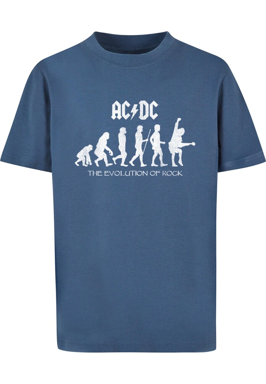 

Футболка Merchcode Shirt ACDC - Evolution Of Rock, синий