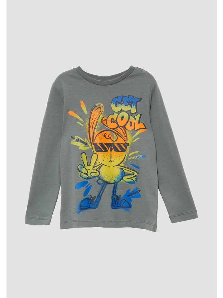 

Футболка цвета 9515_сланцево-серый s.Oliver