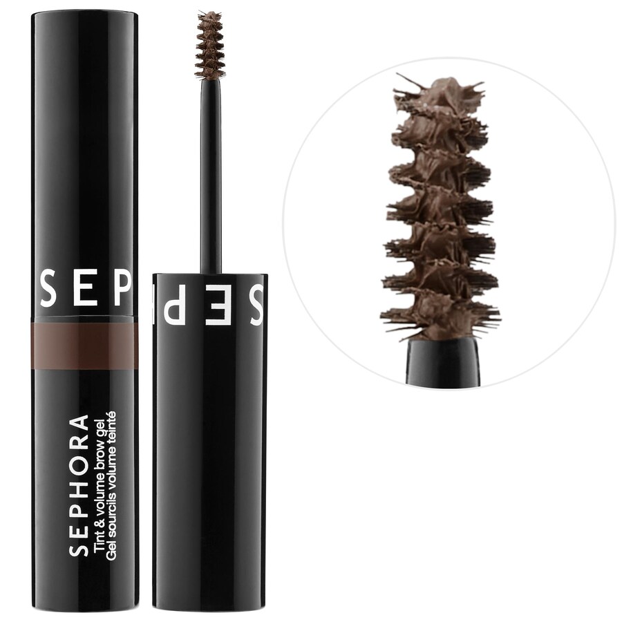 

Тонирующий объемный гель для бровей SEPHORA COLLECTION, 0.16 oz /5 mL, 06 Soft Charcoal