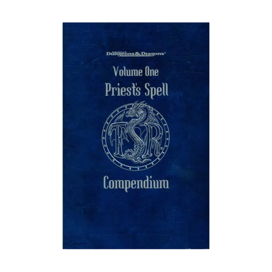 

Priest's Spell Compendium #1, Advanced Dungeons & Dragons (2nd Edition) - Player's Guides & Books, мягкая обложка