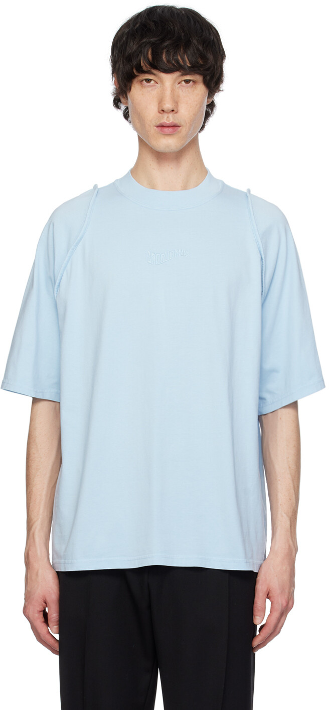 

Синяя футболка Le t-shirt Camargue JACQUEMUS