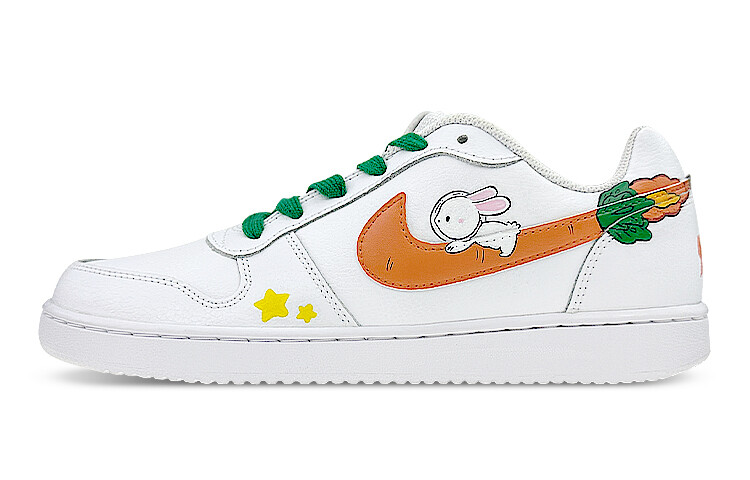 

Кроссовки Nike EBERNON Skateboarding Shoes Women's Low-top Orange/Yellow, белый