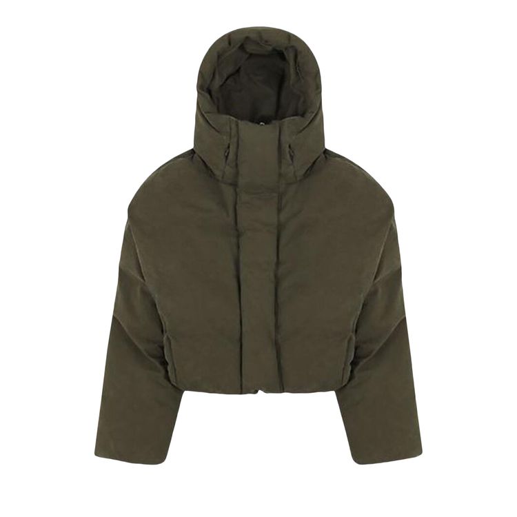 

Куртка Entire Studios MML Hooded Puffer Jacket Hunter, коричневый