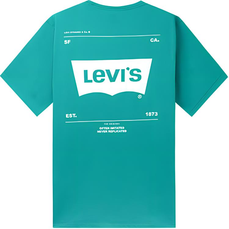 

Футболка мужская зеленая Levi’S, зеленый