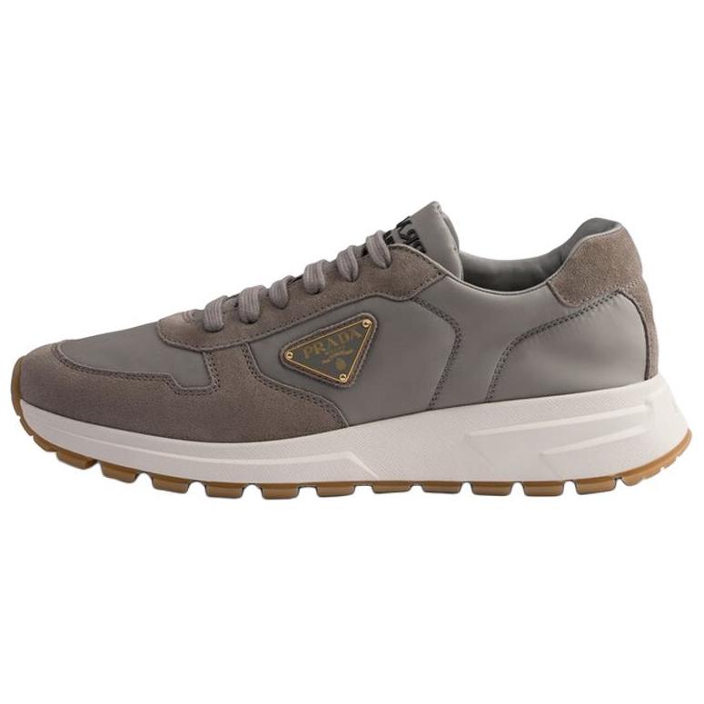 

Низкие повседневные туфли PRAX 1, мужские, серые PRADA, Original Shoe Box Included
