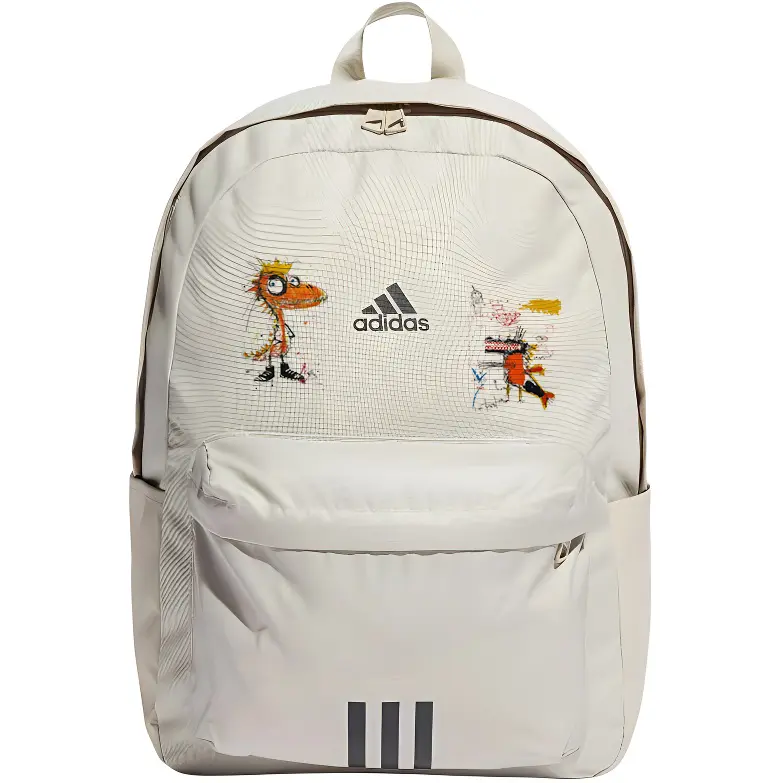 

Adidas Тканевый рюкзак унисекс светло-серый и черный, Dinosaur