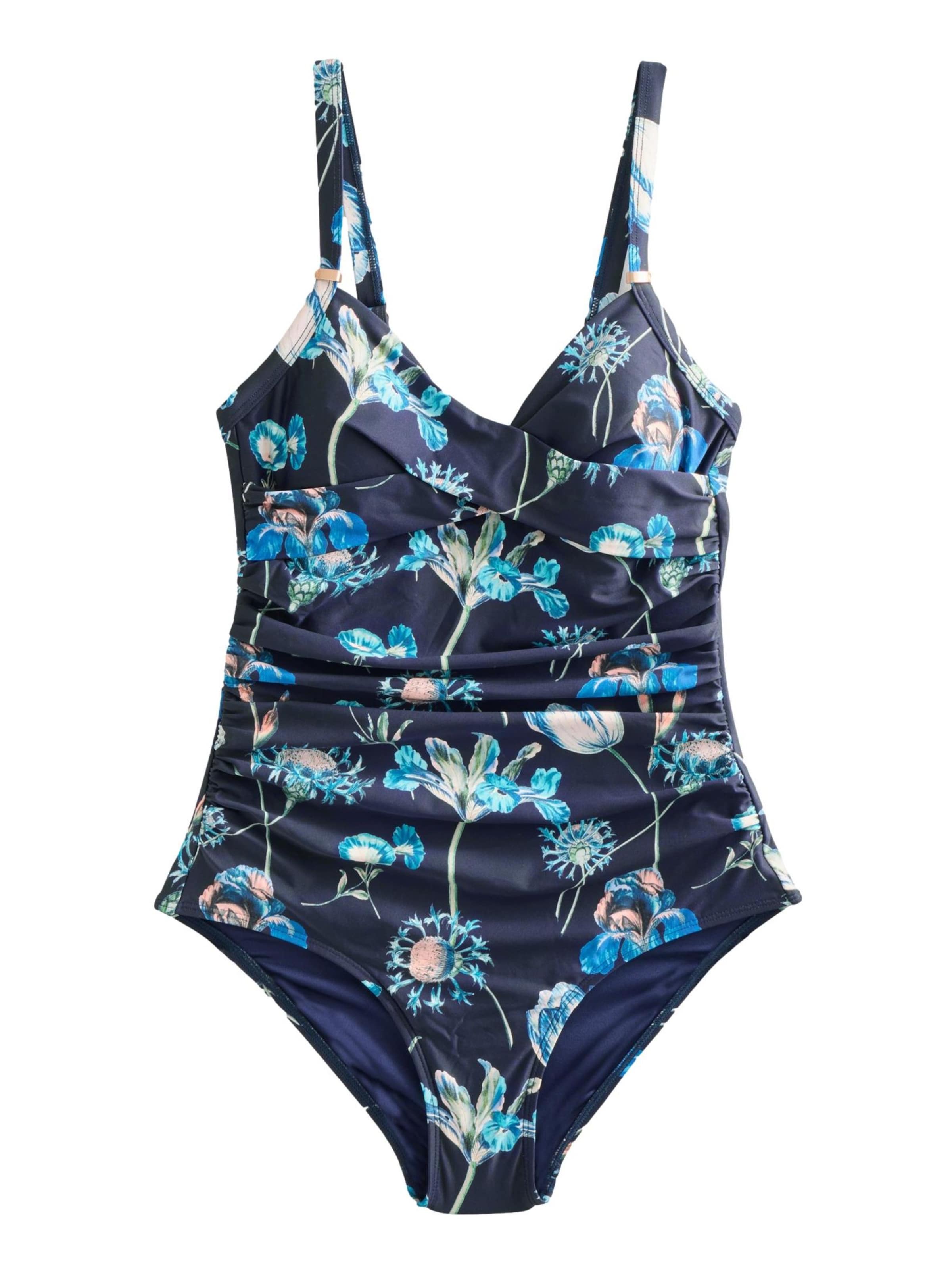 

Next Купальник с треугольным верхом в цвете Night Blue, Light Blue, Синий, Next Купальник с треугольным верхом в цвете Night Blue, Light Blue