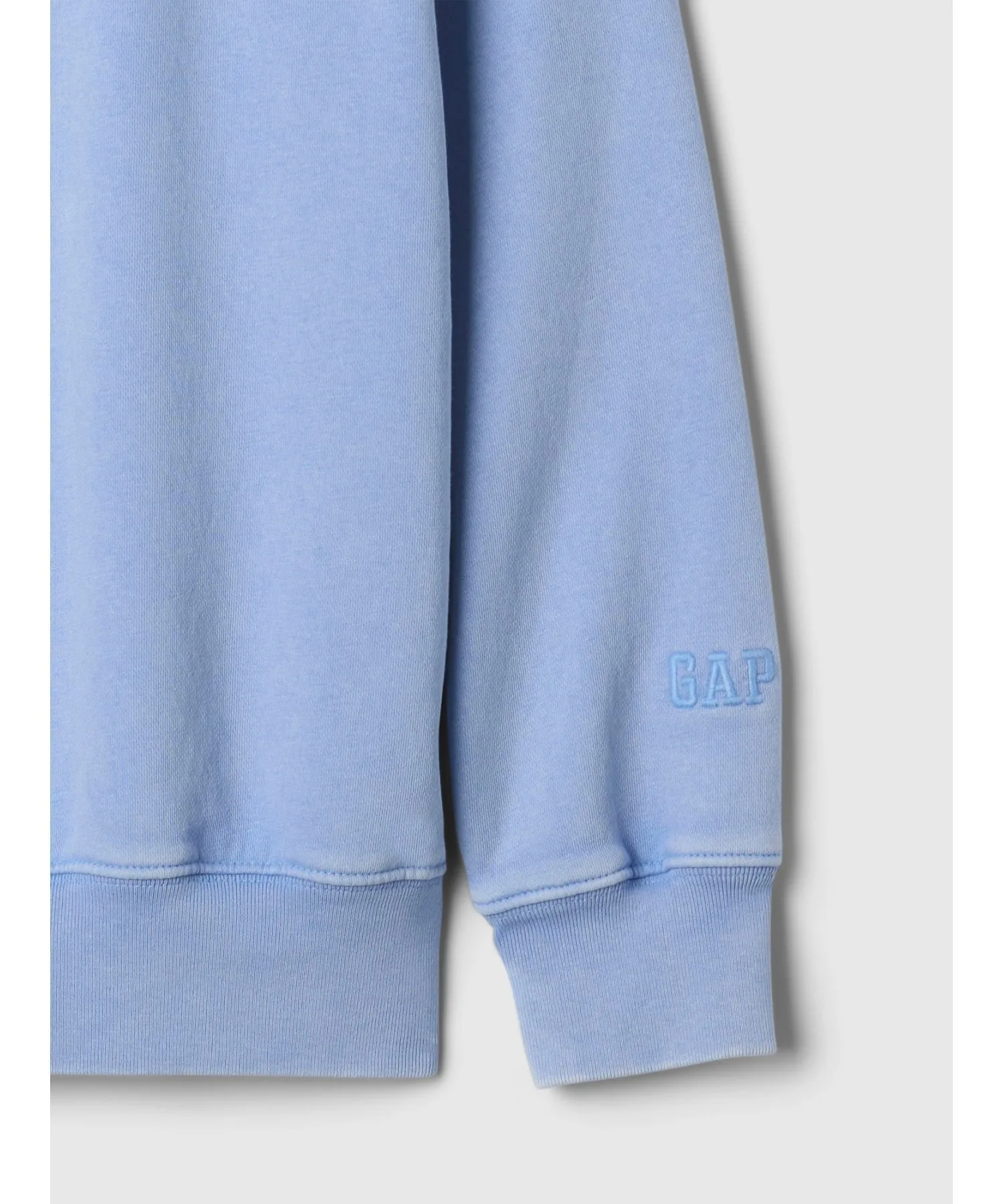 (K) Винтажная мягкая толстовка (детская) GAP, SHIRTING_BLUE — фото 4