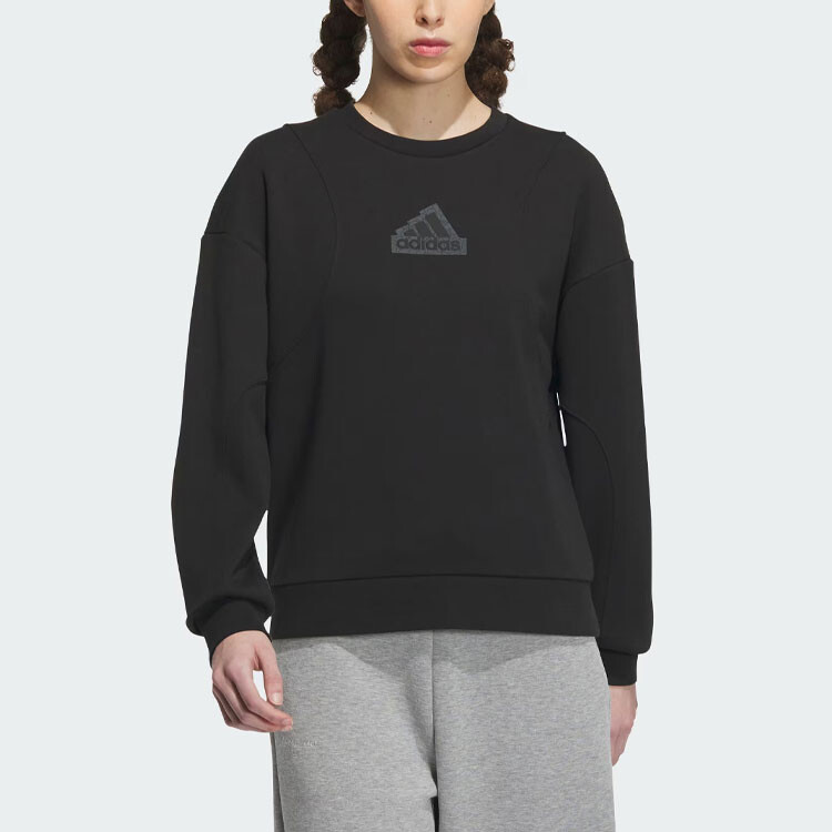 CITY ESCAPE Толстовка женская черная Adidas — фото 2