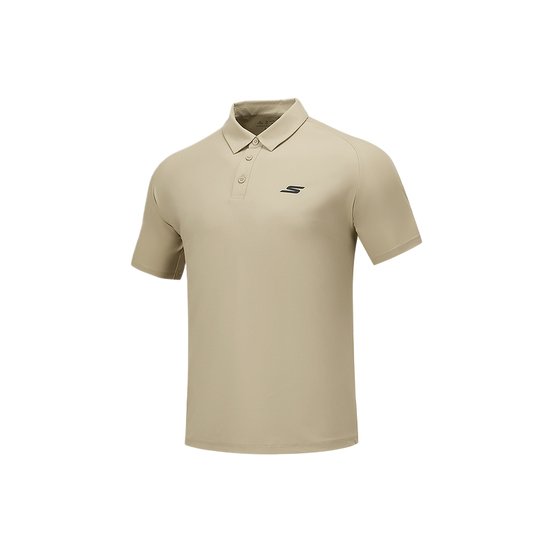 

Skechers Футболка-поло мужская Chestnut Gold с воротником-поло, умеренно прямого кроя