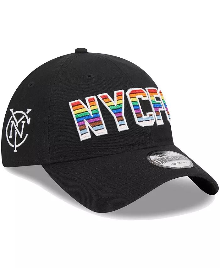 

Мужская черная регулируемая кепка New York City FC Pride 9TWENTY New Era, черный