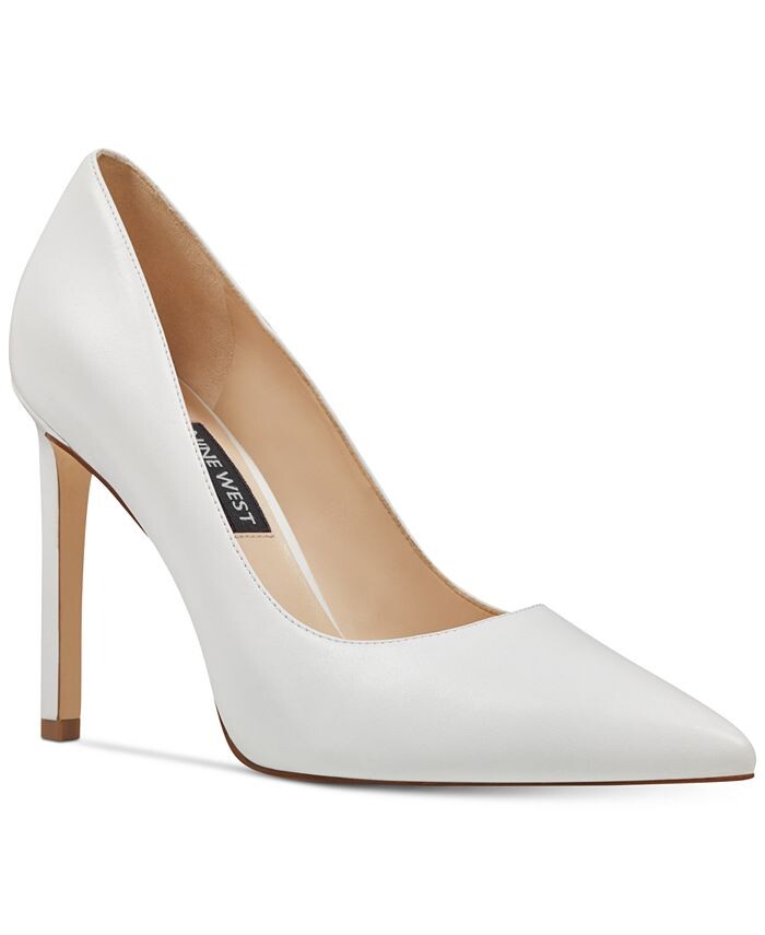 

Женские туфли-лодочки Tatiana на шпильке с острым носком Nine West, белый