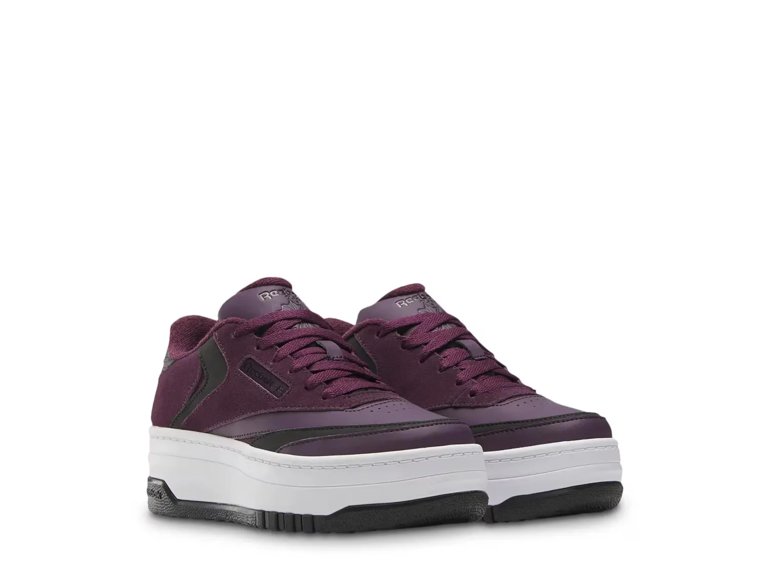 Кроссовки Club C Extra - детские Reebok, Purple — фото 2