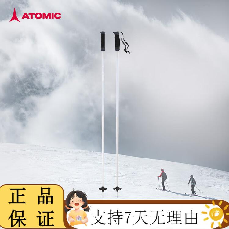 

Atomic Лыжные палки 2425 новинка, 4-звездочные полноразмерные карбоново-алюминиевые палки для горных лыж, белые 4 белые 4-звездочные алюминиевые палки amtsqs*aj5005710, 125см