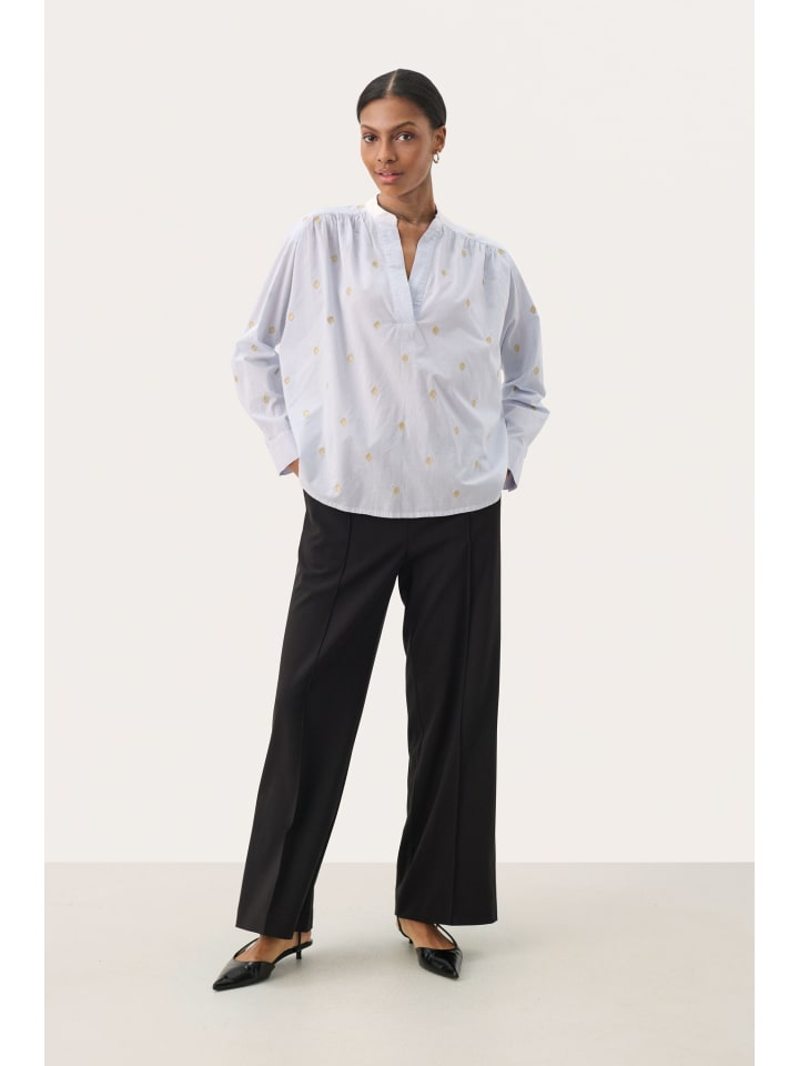 

Блузка с длинными рукавами NatalePW свободного кроя с вышивкой Heather Gold PART TWO