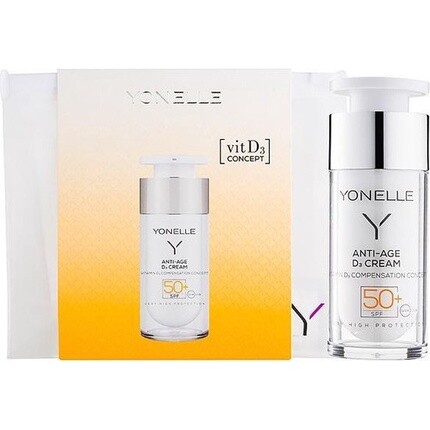 

Yonelle Yonelle_Anti-Age D3 Cream Spf50 + Przeciwzmarszkowy Krem Do Twarzy 30мл