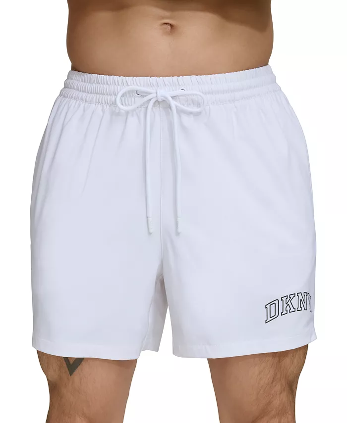 

Мужские шорты для волейбола Core Logo Stretch 5" DKNY, белый