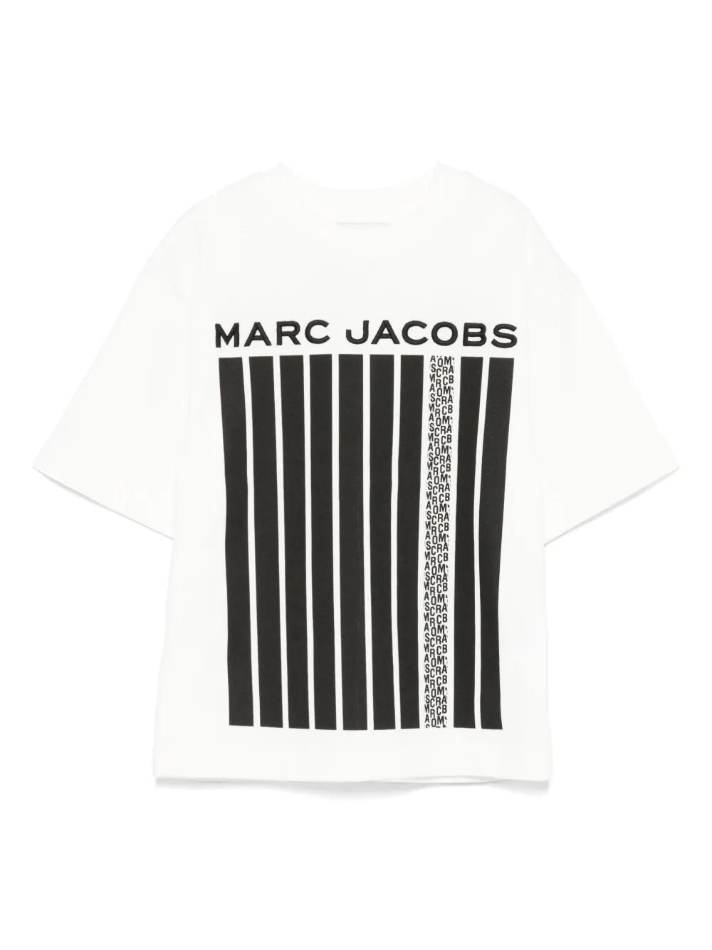 

Футболка с вышитым логотипом Marc Jacobs Kids, белый