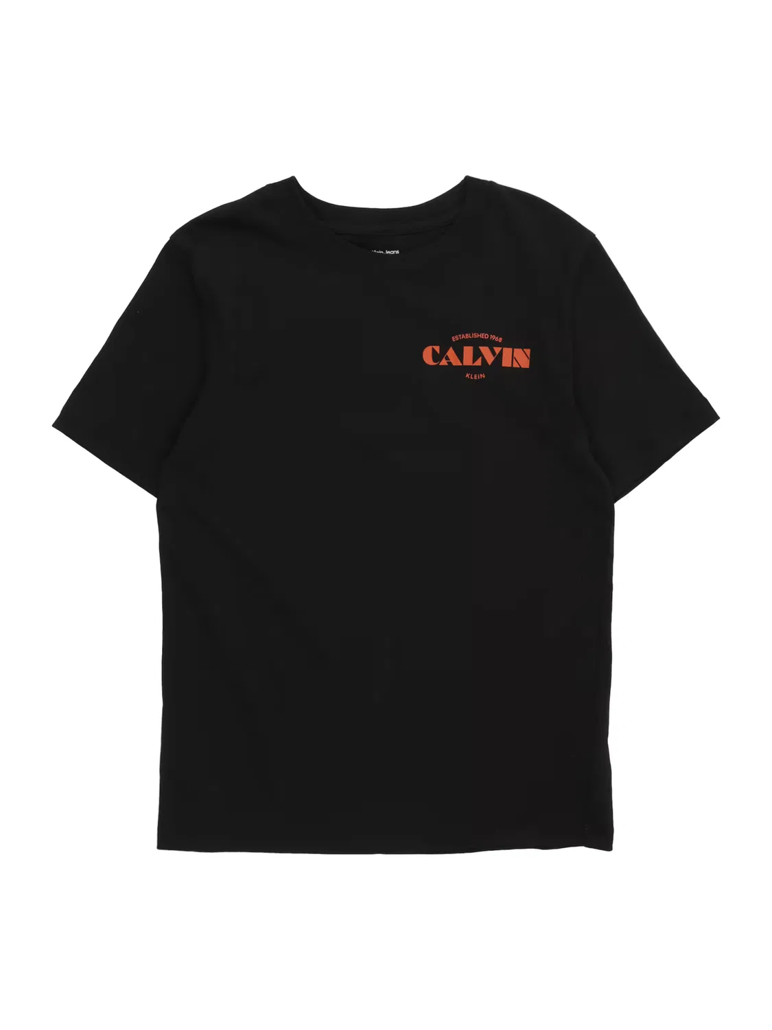 Рубашка Calvin Klein Jeans с графическим логотипом, черная