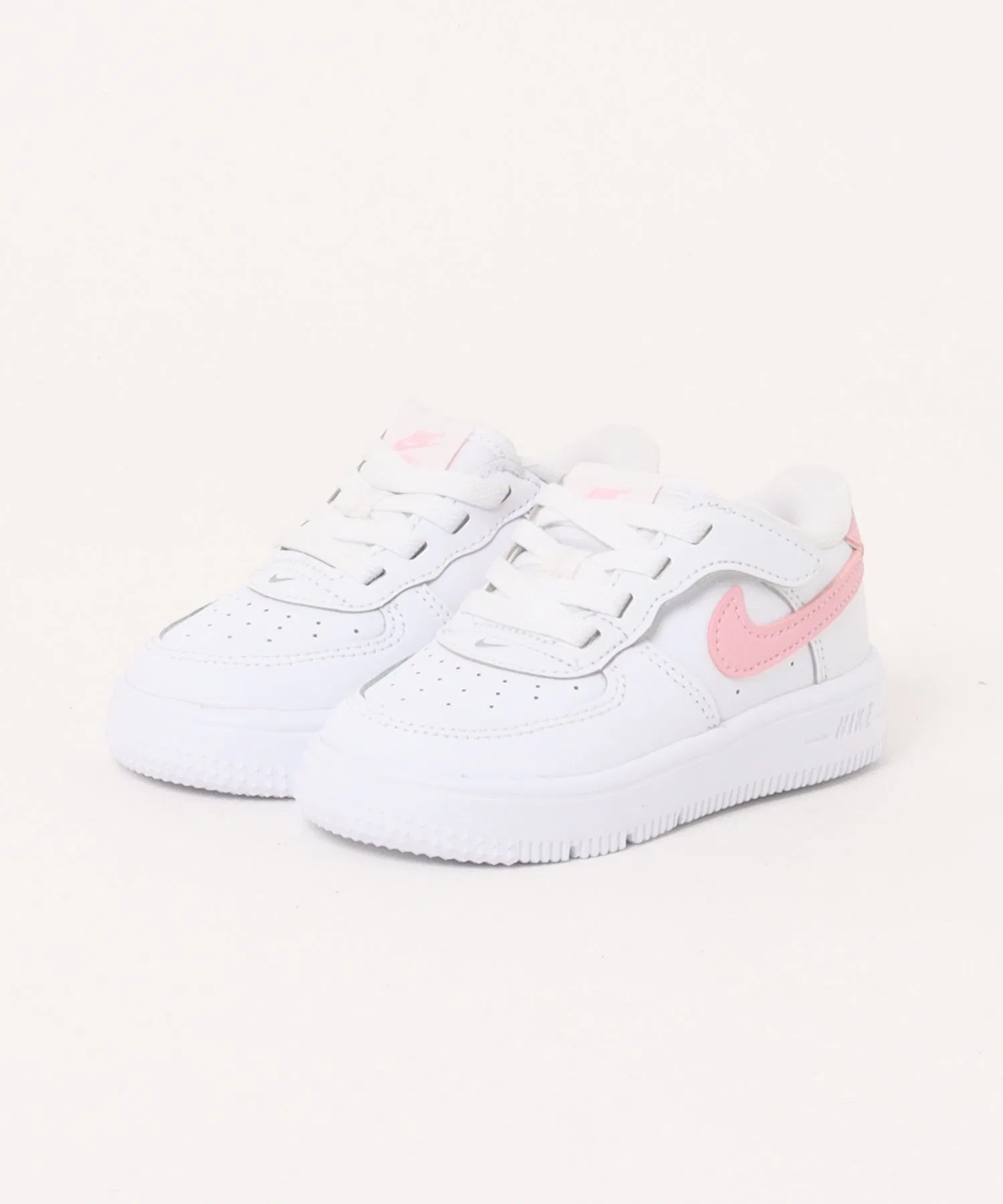 Детские кроссовки NIKE Air Force 1 Low EasyOn белые
