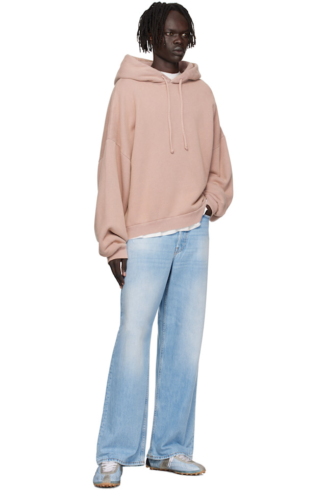 Acne Studios Синие джинсы свободного кроя 1981 года — фото 4