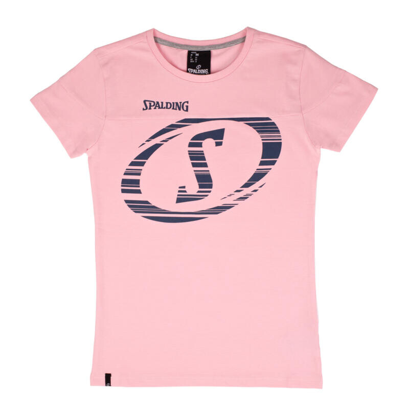 

Женская баскетбольная футболка Spalding Fast Tee РОЗОВАЯ