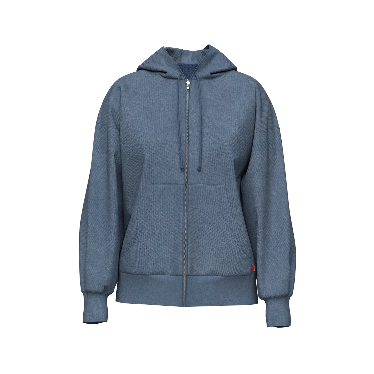 Свитшот женский синий с капюшоном Levis, Blue