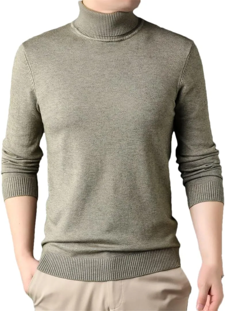 

Мужской свитер-водолазка Fnfmrfmr для осени и зимы