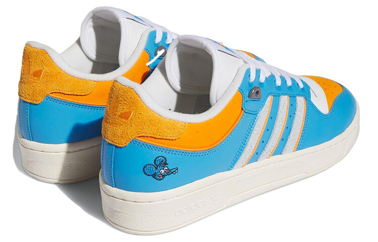 Мужские кроссовки для скейтбординга adidas originals Rivalry, Supplier Colour/Halo Blue/Cream White — фото 4