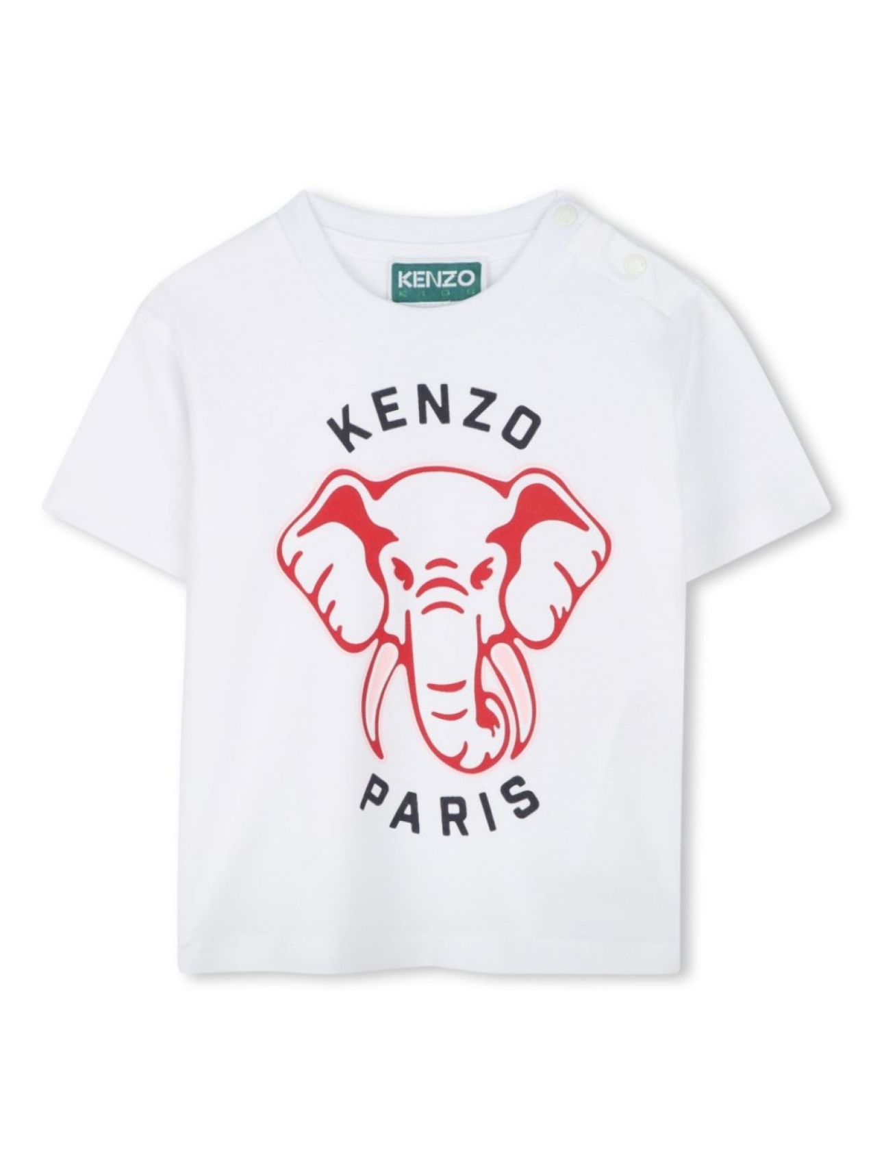 

Kenzo Kids футболка с логотипом, белый