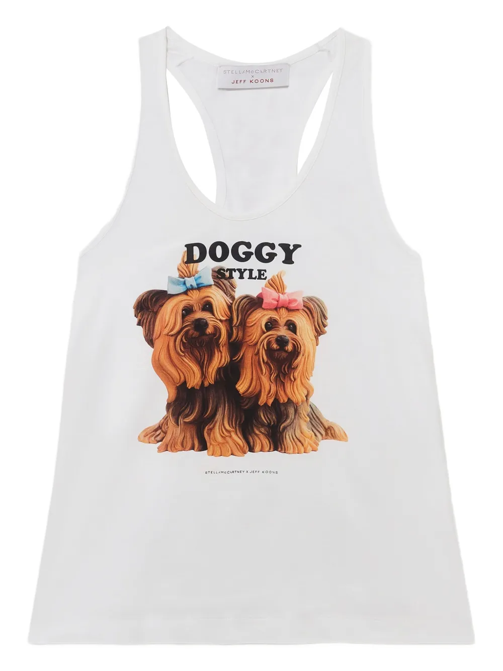 

Топ без рукавов с принтом STELLA MCCARTNEY, белый