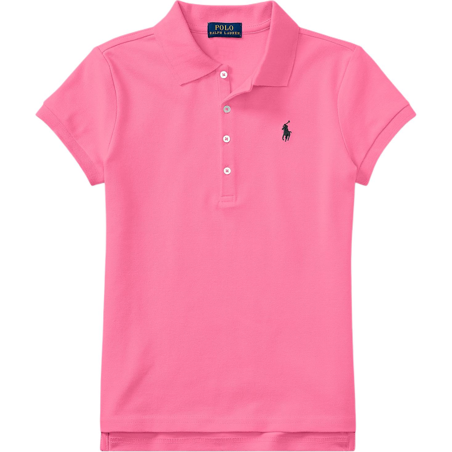

Футболка-поло для подростков Polo Ralph Lauren, bahama розовый